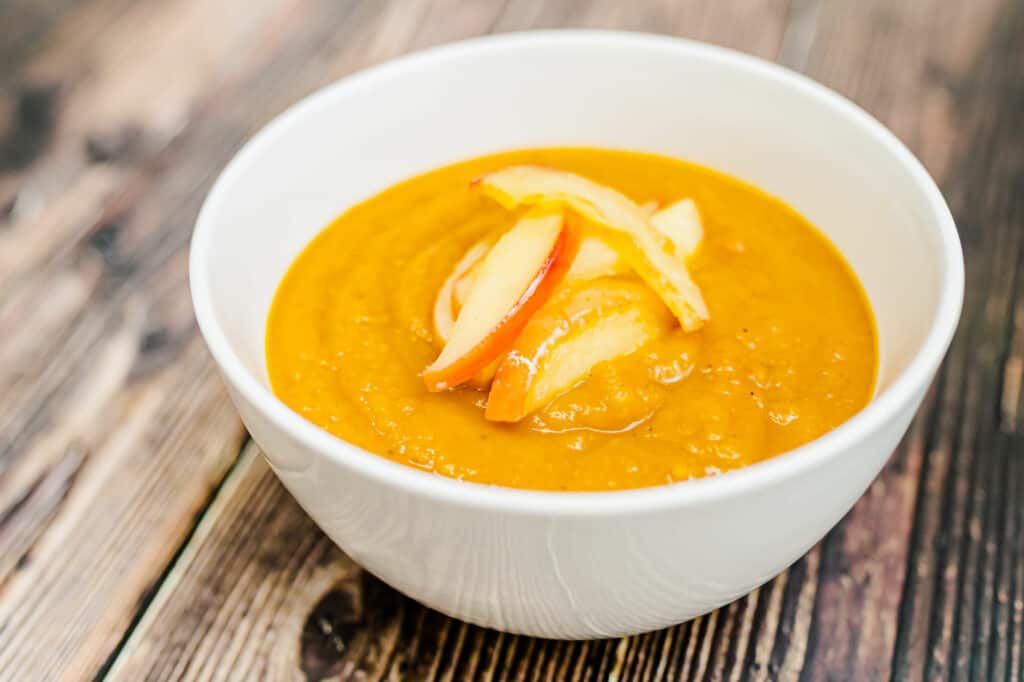 butternut squash and apple soup